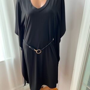 Black Dress with Belt